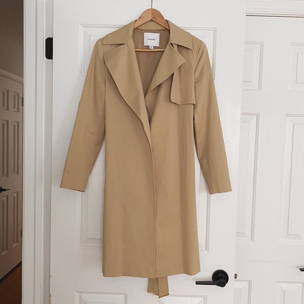 Cuyana Classic Trench Coat | Size XS / X-Small